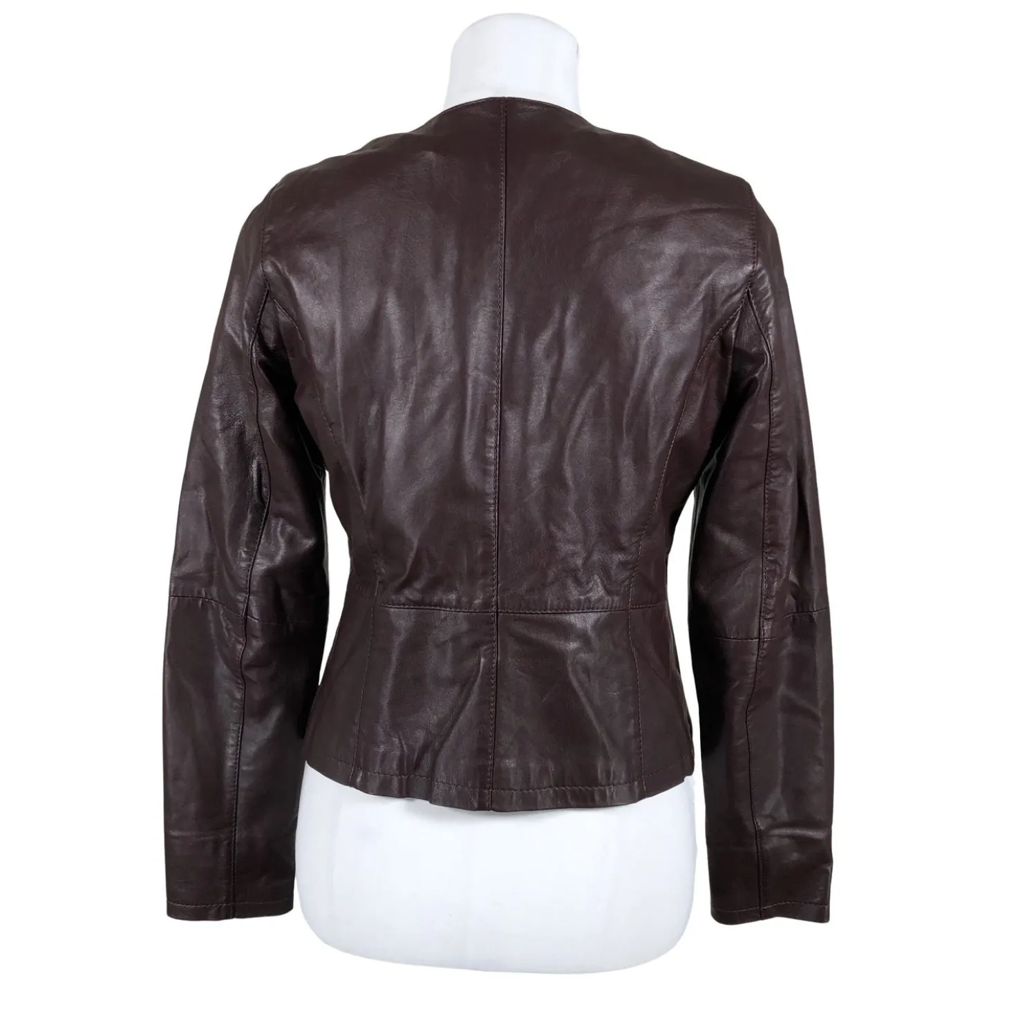 Naisten nahkatakki, koko 36