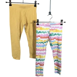 Tyttöjen leggingsit, koko 104 - 110