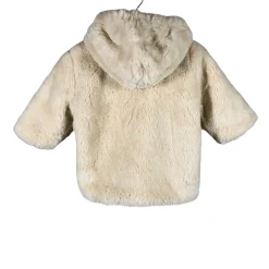 Tyttöjen tekoturkistakki, koko 74 - 80