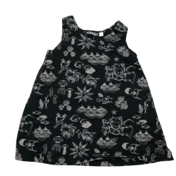 Tyttöjen trikoomekko, koko 74 - 80