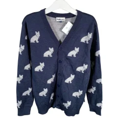 Unisex neuletakki, koko 128 - 134