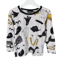 Unisex trikoopaita, koko 110 - 116